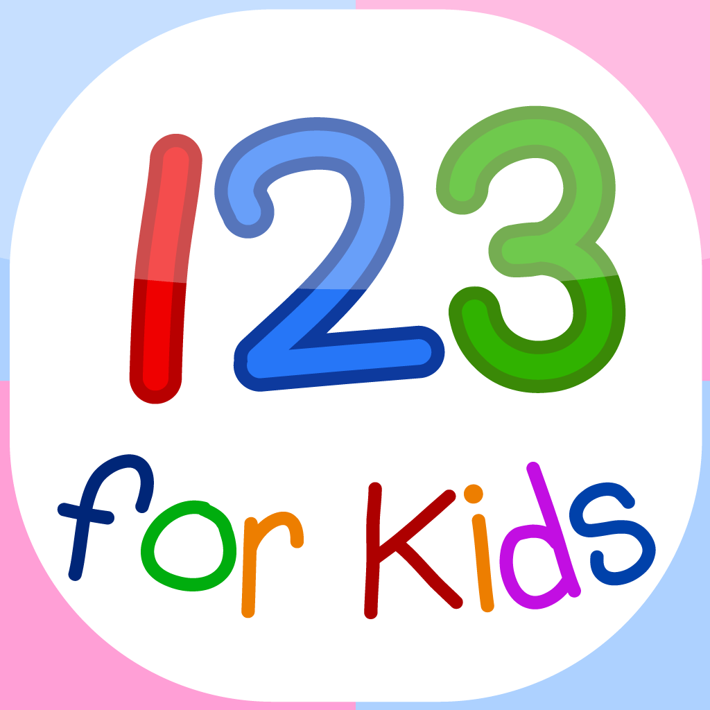 123 for kids - Numbers Flashcards for Montessori and Kindergarten kids